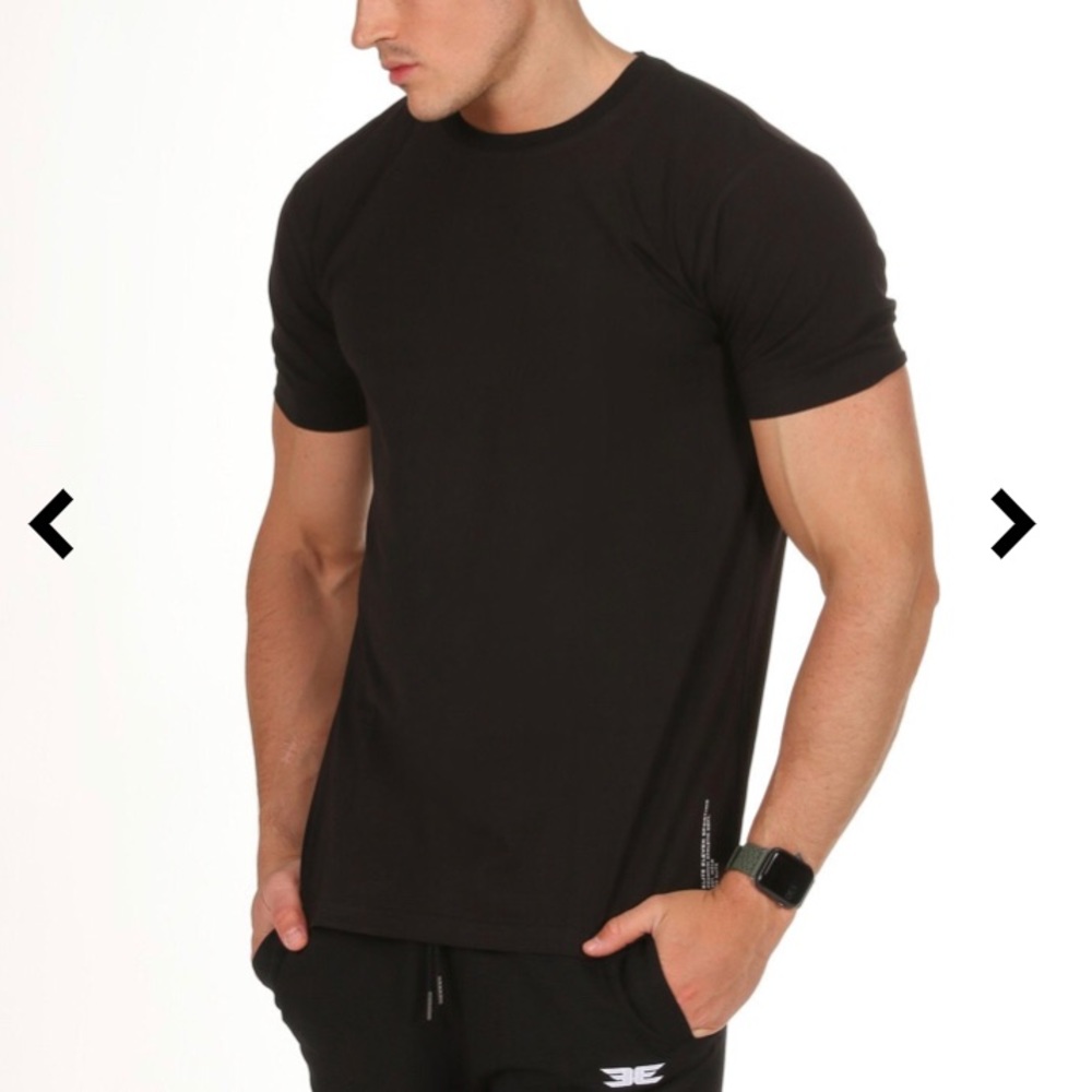 Elite Eleven Men’s Black Athleisure Tee, XL, Brand New with Tags